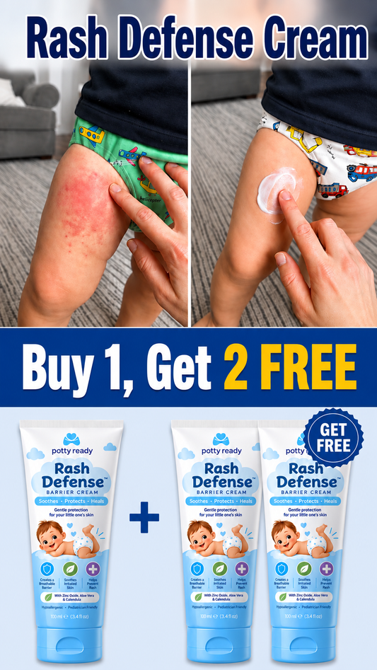 Potty Ready™ Rash Defense Cream (Buy 1, Get 2 FREE!)