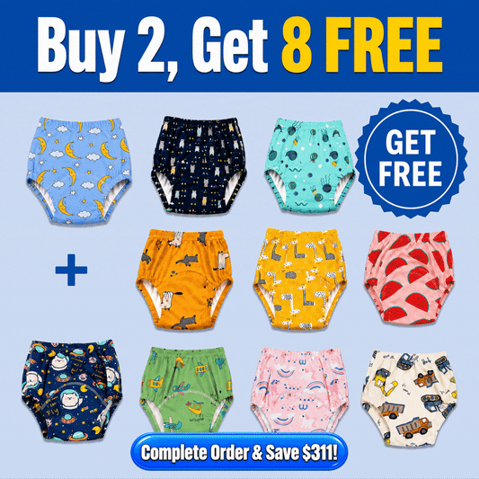 Potty Ready Underwear™ (Buy 2, Get 8 FREE!)